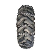 제설장비 잔디 미끄럼 스노우체인 트랙터 전용 삼륜차 미끄럼방지 솨사슬 농업 사슬형체인, V타입 8.3 24 발톱과 굵은 암호화 11채널, 1개