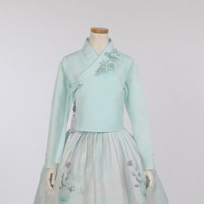 퓨전한복 저고리 여자 생활한복 어른 한복드레스