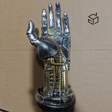 YiZE 臺灣出貨 超低價賽博朋剋機械手工藝擺件 XBOX Switch遊戲手柄桌面支架, 左手