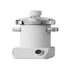 AGK 순삭 멀티 압력 밥솥 죽 찜요리 이유식 전기냄비, 웜 화이트