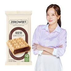 펄세스 제로윗 당제로 아이스크림 초코 모나카 140ml x 6개입