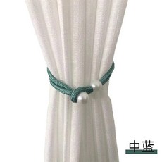자석 커튼 클립 홀더 타이백 행잉 볼 홈 데코, 1개, 7. 10-2pcs-medium blue