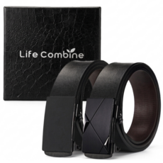 라이프컴바인 1+1 남성벨트 남자 허리띠 정장 가죽