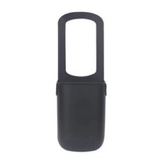 【開發票/統編】嬰兒車杯架戶外便攜式推車自行車水杯架 硅膠置物袋多功能收納支架 防滑防潵設計 小物收納層設計960112, 杯架常規款-黑色, 1個