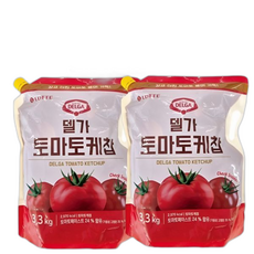 델가 토마토 케찹 () 식자재 대용량, 1개, 3.3kg