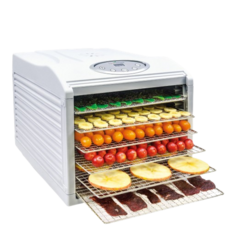Nutriware 六層乾果機 食物乾燥機 果乾機 烘乾機 不鏽鋼層架 NFD-815D(溫度以攝氏顯示), NFD-815D