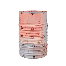 Buff 多功能運動頭巾 THERMONET 保暖排汗 快乾透氣 時尚印花設計, 玫粉窗花, 1個