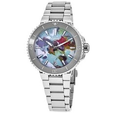 Oris 오리스 아퀴스 데이트 업사이클 에디션 유니섹스 시계 01 733 7770 4150-세트675925