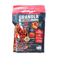 Kellogg's 全穀物黑巧克力口味脆片麥片, 220 g (Net.), 3個