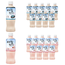 웅진 아침햇살 2종 혼합세트 10개씩(제로슈가 고구마), 20개, 500ml