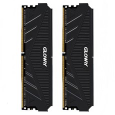글로웨이 C18 천책 시리즈 DDR4 데스크톱 메모리 스태리 블랙 3600MHz 16GB 2개입, 1개, GW3600N16G-18 1개, GW3600N16G-18