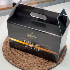 프리미엄 블랙푸드 당케어 선식 선물세트, 1개, 840g