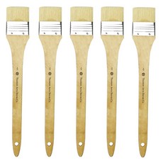 페인트붓 빽붓 평붓 니스붓, 빽붓_4호 5개