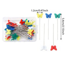 50 100PCS 양재 워크 버튼 액세서리 바느질 패치 고정 위치 도구 자수 DIY, 50Pcs, D p