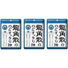 류카쿠산 목캔디 100g x 3팩, 3개