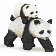 동물모형장난감 피규어 미니어처 동물놀이 모형완구 엄마팬다와아기팬다 동물원장난감 유아교구 동물피규어, 동물모형장난감 피규어 미니어처 동물놀이 모형완구 엄마팬
