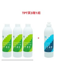TPT 寰宇淨化 洗碗機專用粉 (3瓶) + 光潔劑 (1瓶) E組, 1個