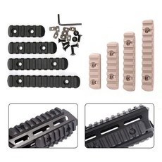 m-lok rail 20mm 레일셋트 4pcs 엠락 레일마운트