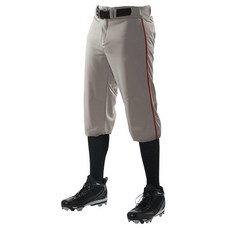 Alleson Athletic 남성용 Crush Knicker 브레이드 야구 바지 - 프로 스타일 핏 내구성 있는 원단 수분 흡수 화이트/네이비. S