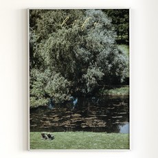 [아트밀] 쉼이 있는 여행사진 액자 90종 - 01 라이프, 1 (소형) A4액자_우드브라운, 우드브라운