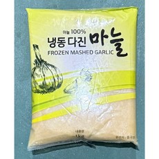 1775. 중국산 냉동 다진마늘 1kg 냉동마늘 다진마늘 [하절기 아이스박스 무료], 1개