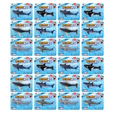 세주 바다 상어 풀백 뒤로 당겼다 놓으면 앞으로 가는 미니자동차 미니카 어린이집 유치원 선물, 24개입, 1개