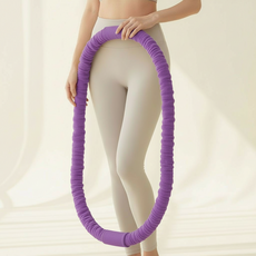 사롬사리 소프트 스프링 훌라후프, 1개, 퍼플, 1.8kg