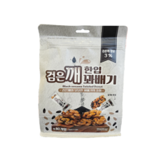 검은깨 한입 꽈배기 옛날과자 개별포장, 520g, 1개