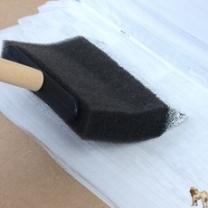 꿀이맘 폼브러시 스펀지 붓 7.5cm 바니쉬