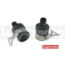 Supamoto 水龍頭快拆奶嘴頭 不鏽鋼快接頭 適用於水槍/水管, 1個, 普通奶嘴頭