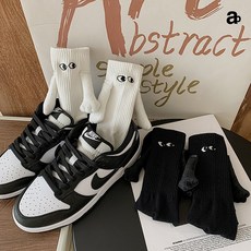 특이한 재밌는 왕눈이 눈알 악수 자석 손잡는 커플 양말 여학생양말