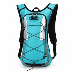 아띠꼴로 가볍게 슝슝 자전거가방 라이딩 백팩 MTB 헬멧 등산가방, 스카이블루