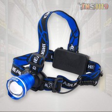 티엔에스 KDY KHL-300 LED 충전식 헤드랜턴 작업등 등산 캠핑용