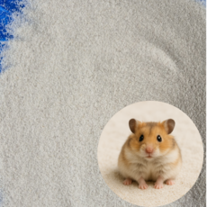 호주 사막모래 무균 목욕모래 천연 햄스터 친칠라 기니피그 토끼, 2개, 2kg