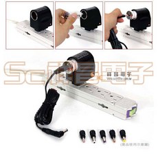 祥昌電子 110V轉12V AC轉DC電源轉換器, 1個