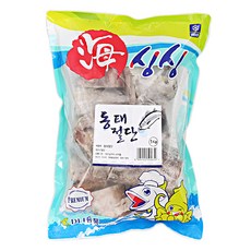 동태절단1kg, 1개, 1Kg