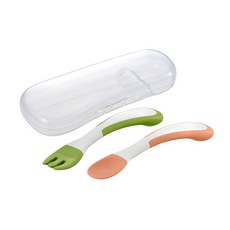 릿첼 소프트 잼잼 스푼포크세트, 혼합색상, 1세트