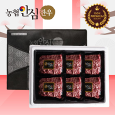 [농협안심한우] 원뿔 +1등급 한우 선물세트 명절선물 소고기 등심 채끝 국거리 불고기 1.2kg, 1세트