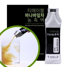 티에이블 바나바잎차 농축액, 1세트, 20개입, 30ml