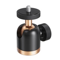 프리미엄 메탈 알루미늄 카메라 볼헤드, 1개, 미니볼헤드