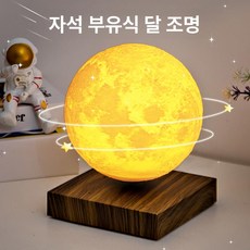 공중부양 무드등 자석 플로팅 사무실용 조명 문라이트, 스퀘어 8 . 5cm 3색 조명, 기본 색상