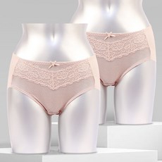 1+1 [비너스] 그레이스 인견 햄팬티 / 여성 레이스 속옷 95-105 빅사이즈