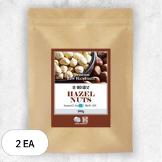 로얄푸드 생 헤이즐넛, 500g, 2개