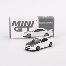 미니지티 501 닛산 스카이라인 GT R화이트 64비율, 1개