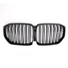 BMW專用雙線亮黑水箱護罩 適用2019-21 X5 SUV 30d 40i 50i M50d-極限超快感