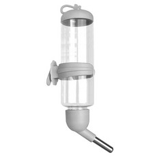 80/125/250ml 플라스틱 햄스터 음용 물병 걸이 애완동물 음용병, L, 1개