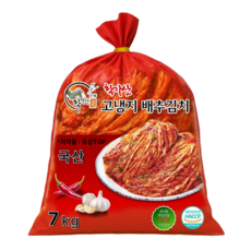 유성TOP 안동 학가산 포기 갓담은 생김치 가정용 국내산 당일발송 l 아이스박스포함, 7kg, 1개