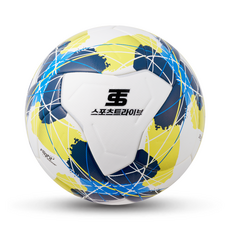 스포츠트라이브 뉴 S1 축구공 화이트, STQS1-5W2, 1개
