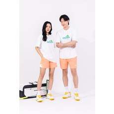 스펙트럼 아울렛 ST-2542 데일리 코튼 반팔티 배드민턴 피클볼 탁구 스포츠웨어