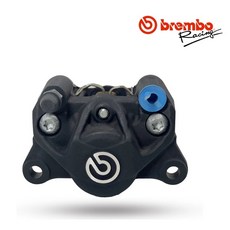 Brembo 對二卡鉗 後碟煞, 1個, 黑底銀34mm大螃蟹